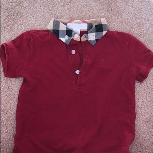 Baby boy Burberry polo size 18 months